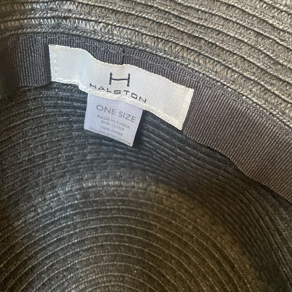 H by Halston Black and Gold Hat Collection